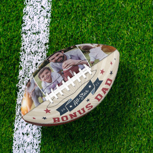 Ballon De Foot Toutes les étoiles Bonus Papa Photo personnalisée