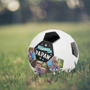 Ballon De Foot Toutes les étoiles Grand-père photo personnalisé