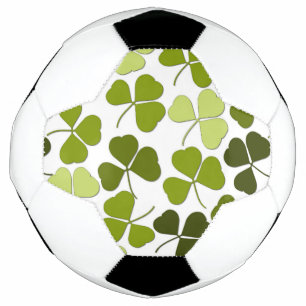 Ballon De Foot Trèfle vert dans une variété de nuances