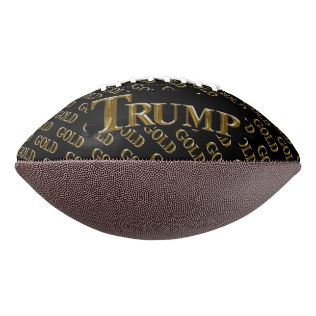 BALLON DE FOOT TRUMP ÉTATS-UNIS  OR  (Tourné à 270°)