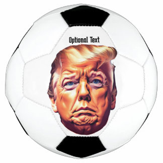 Ballon De Foot Trump Puckered Lips