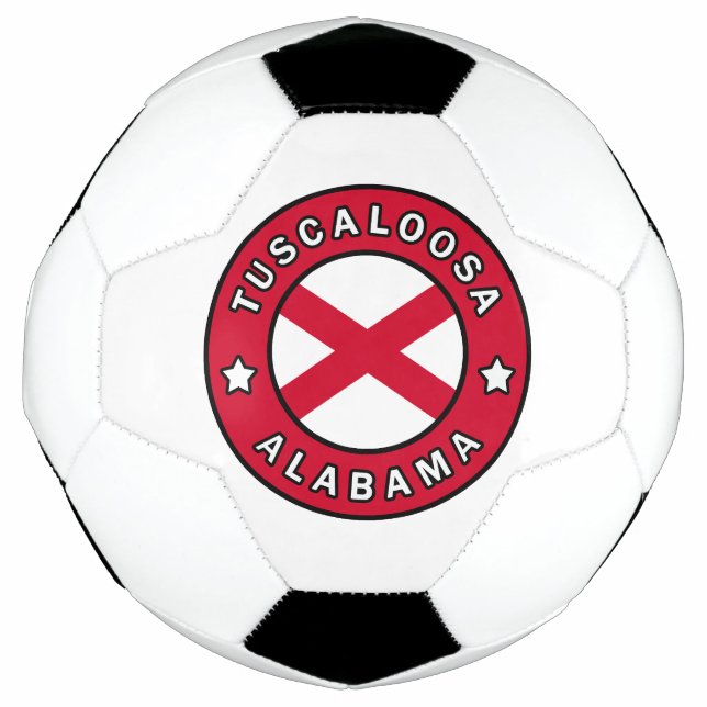 Ballon De Foot Tuscaloosa Alabama (Devant)