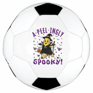 Ballon De Foot Un design banane d'Halloween Éffrayant