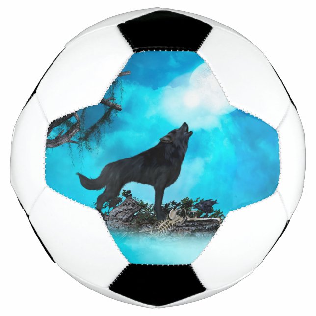 Ballon De Foot Un loup génial (Devant)