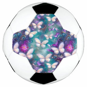 Ballon De Foot Une série de papillons mystiques Design 1