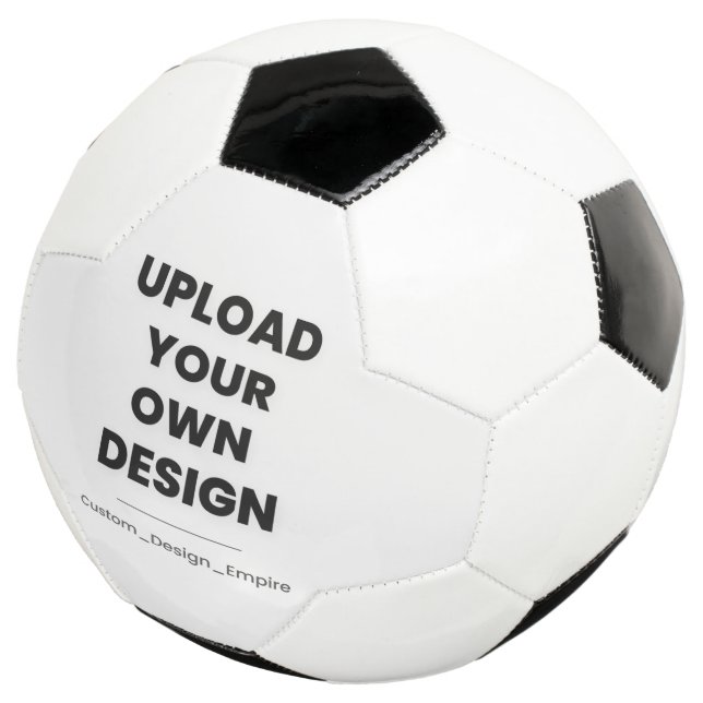 Ballon De Foot Upload Your Own Design Here | Custom Template (3/4)