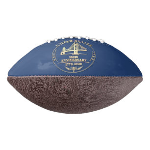 Ballon De Foot USA 250e anniversaire Golden Gate or