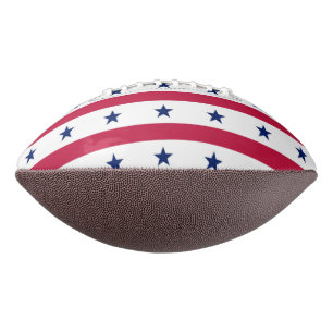 Ballon De Foot USA Stars Stripes Rouge Blanc Bleu Patriotique Spo