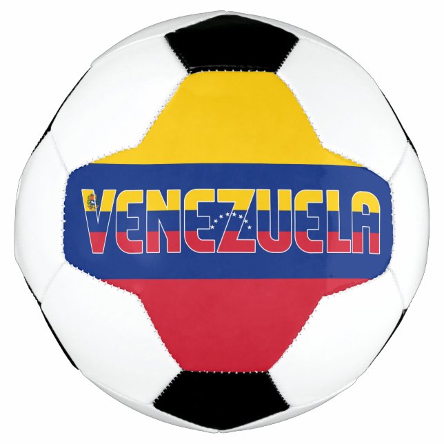 Ballon De Foot Venezuela Drapeau adorable patriotique (Devant)