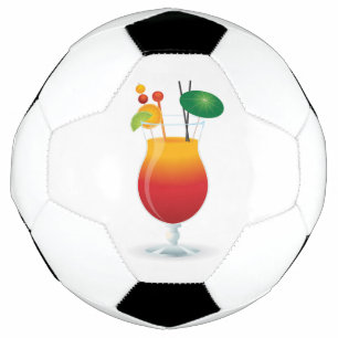 BALLON DE FOOT VERRE DE COCKTAIL
