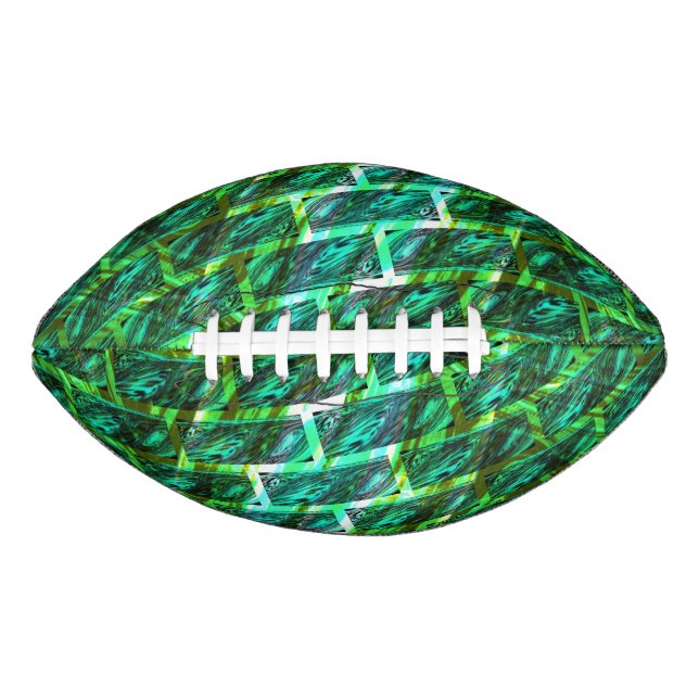 Ballon De Foot Vert, rayé, grille ou autre brique ? (Devant)