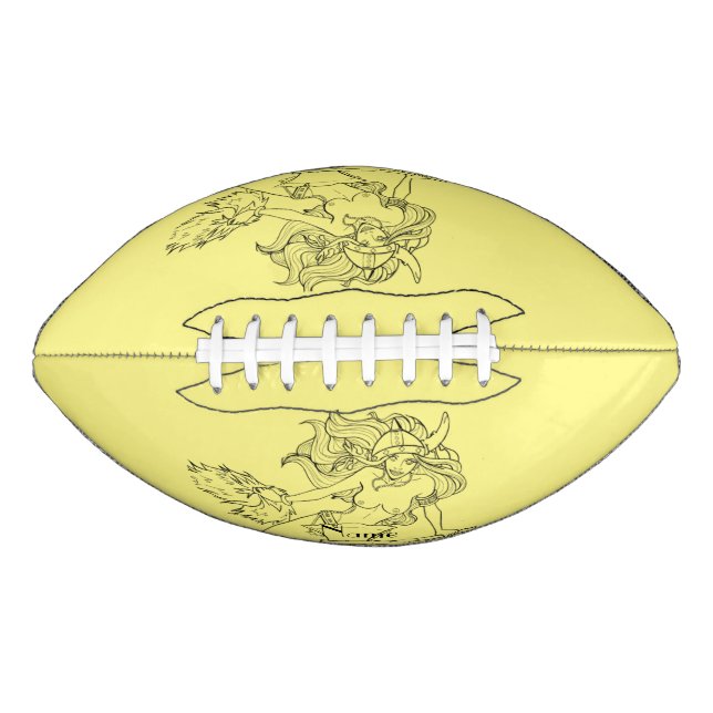 Ballon De Foot Viking Mermaid Warrior Thunder_Cove (Devant)