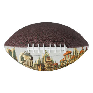 Ballon De Foot Ville de fantasy futuriste Art de ciel Sci-Fi