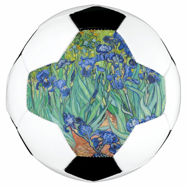 Ballon De Foot Vincent Van Gogh - Iris (Devant)