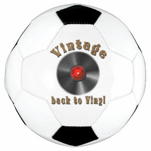 Ballon De Foot Vintage - Back to Vinyl, the record is back