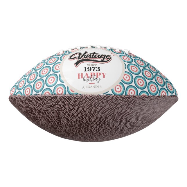 Ballon De Foot Vintage depuis - 1973 (Tourné à 270°)