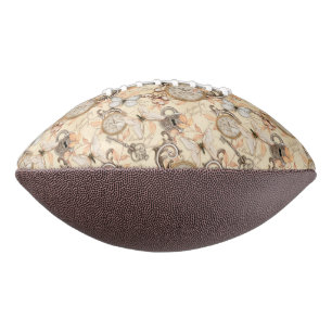 Ballon De Foot Vintage Victorian Shabby Chic Country Motif