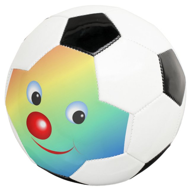 Ballon De Foot Visage clown (3/4)