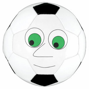 Ballon De Foot Visage de dessin avec gros nez drôle