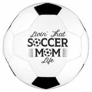 Ballon De Foot Vivre’ Ce Soccer Maman Vie