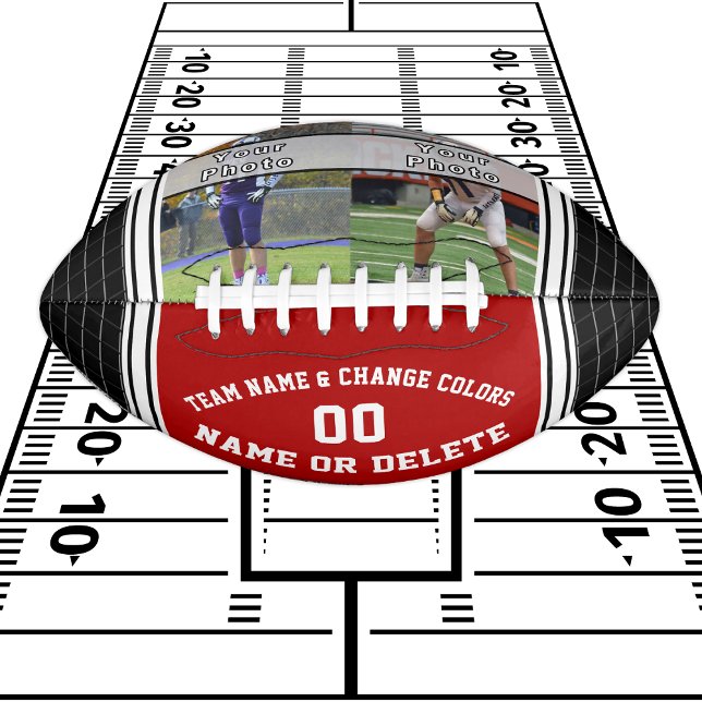 Ballon De Foot Vos 1 ou 2 boules de football personnalisées photo (Créateur téléchargé)