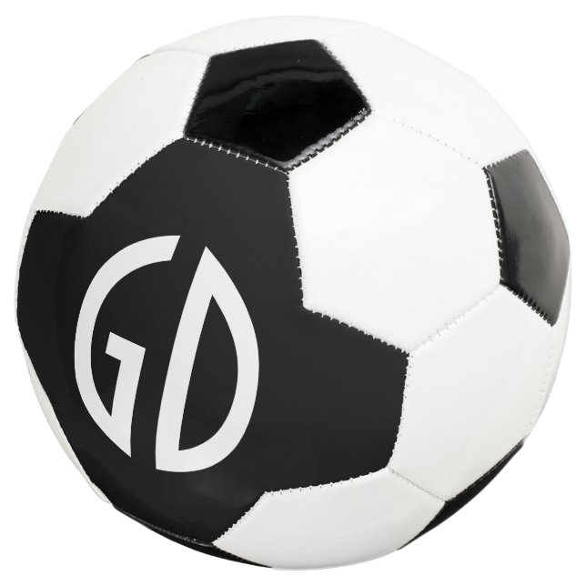 Ballon De Foot Vos idées de monogramme simplement 1 (3/4)