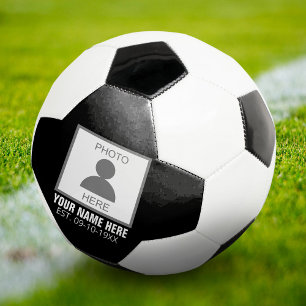 Ballon De Foot Votre photo ici Nom et âge