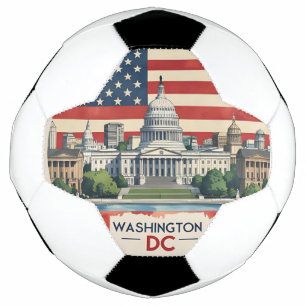 Ballon De Foot Washington DC Skyline