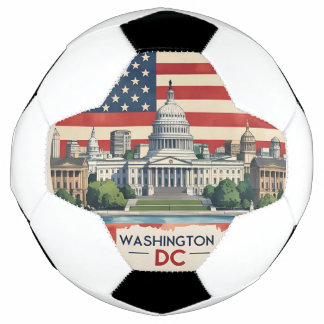 Ballon De Foot Washington DC Skyline