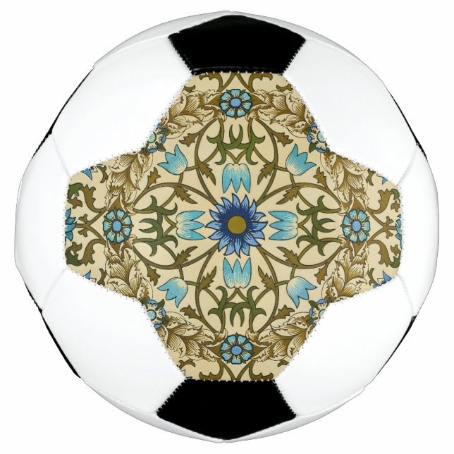 Ballon De Foot William Morris- Modèle Antique 1873 Vigne et Fleur (Devant)