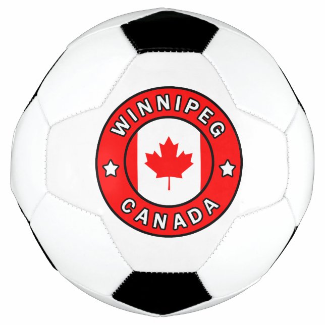 Ballon De Foot Winnipeg Canada (Devant)