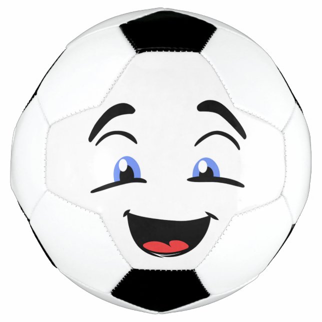 BALLON DE FOOT YEUX BLEU (Devant)