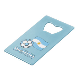 Ballon de football argentin et drapeau Argentine