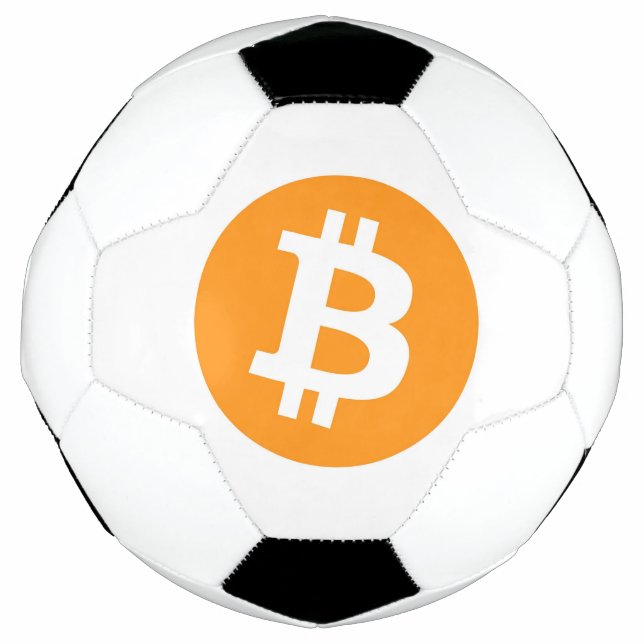Ballon de football Bitcoin (Devant)