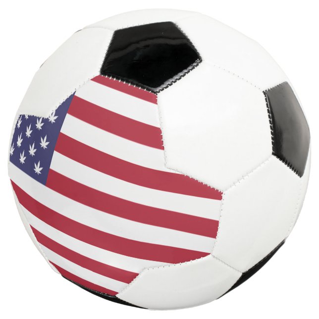 Ballon de football Drapeau Américain (3/4)