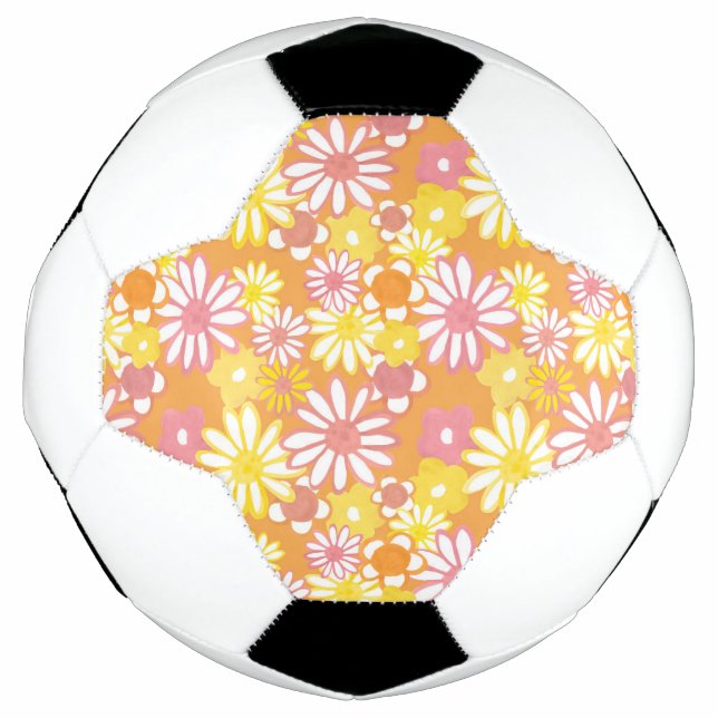 Ballon de football Été Daisies (Devant)