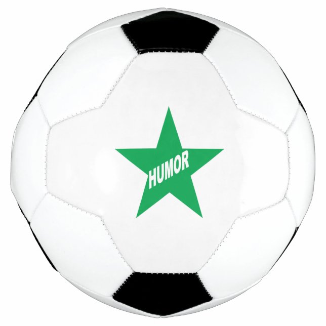 Ballon de football  ETOILE  HUMOUR  (Devant)