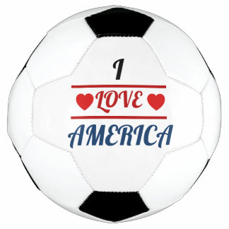 Ballon de Football - J'Aime l'Amérique