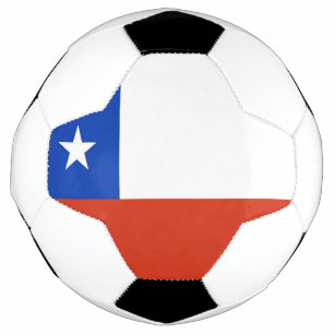 Ballon de Football Patriotique avec Drapeau du Chi