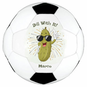Ballon de football personnalisé Pickle Dill