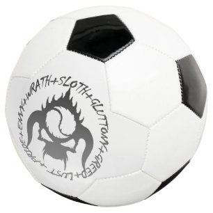 Ballon de football sept péchés capitaux