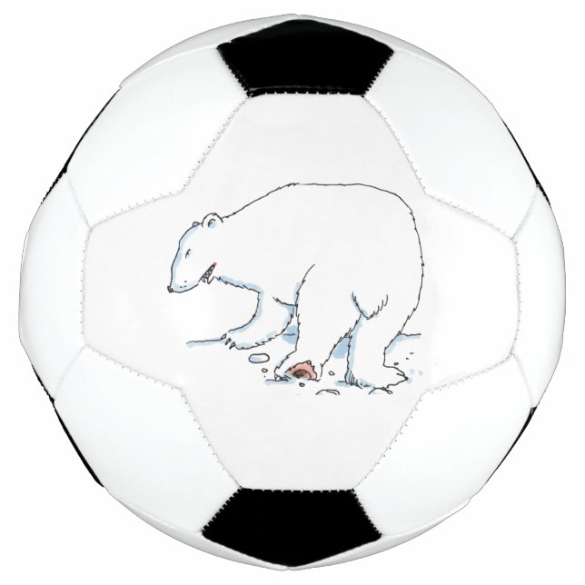 Ballon de soccer Polar Bear (Devant)