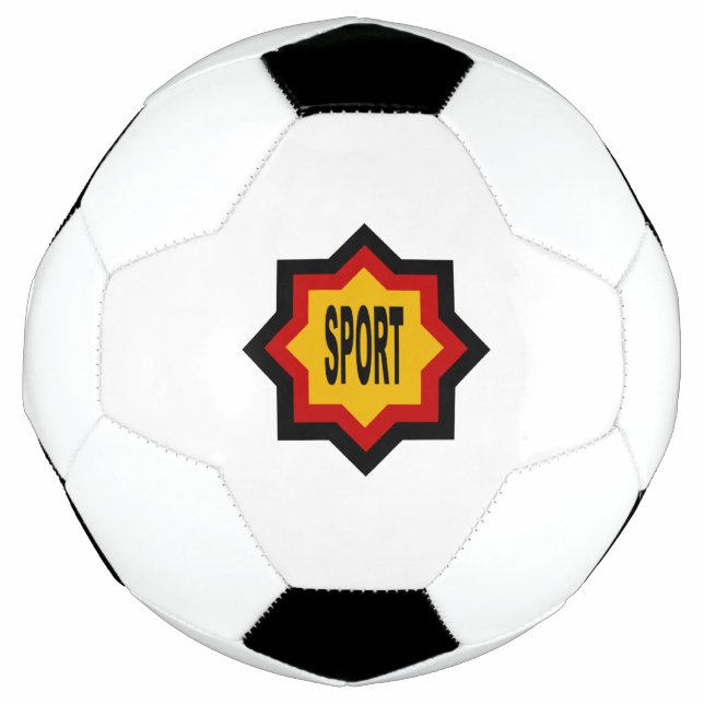 Ballon Foot  Design  SPORT ALLEMAGNE (Devant)