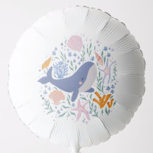 Adorable baleine et vie marine