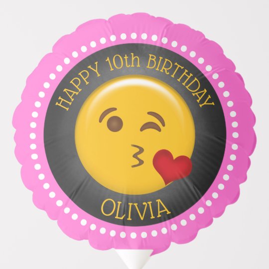 Ballon Gonflable Anniversaire Personnalise De La Petite Fille Emoji Zazzle Fr Ballon Gonflable Anniversaire Personnalise De La Petite Fille Emoji Zazzle Fr