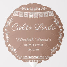 Cielito Lindo Baby Shower en Papier Picado Terraco