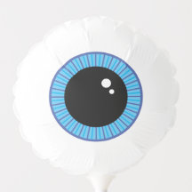 Drôle Mignonne Bleu Eyeball