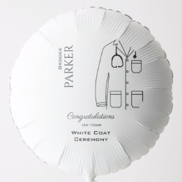 Ballon Gonflable Félicitations White Coat Ceremony Nouveau Docteur