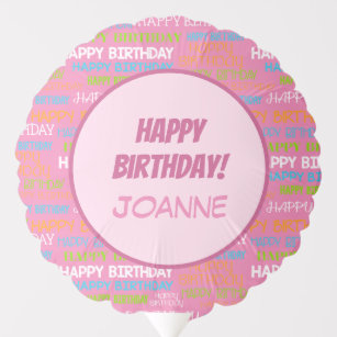 Cadeaux Joyeux Anniversaire Joan Zazzle Fr