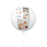 Ballon Gonflable Photo Collage moderne et coloré Meilleur cadeau de<br><div class="desc">Un collage photo moderne et le cadeau coloré "Best Mom Ever" est un cadeau réfléchi et personnalisé pour toute mère. La photo de collage est une collection de différentes images qui ont été arrangées avec art pour former une composition cohésive et visuellement attrayante. Ces photos peuvent présenter des souvenirs chéris,...</div>